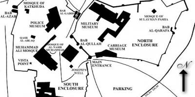 Карта на каиро цитаделата